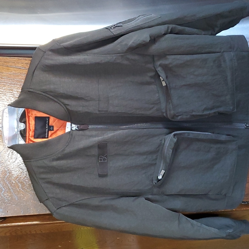 Banana Republic bomber jackets